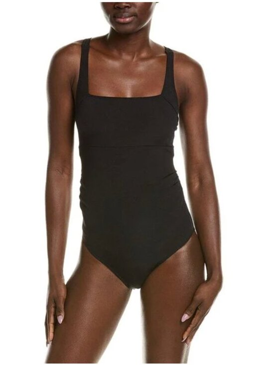 summersalt Other - Summersalt Maternity Ribbed One Piece Swimsuit Size 8 Black